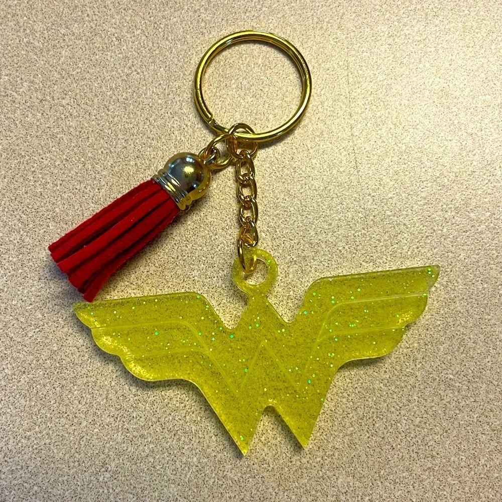 🎉🎉HP🎉🎉 Handmade DC Comics- Wonder Women Keychain